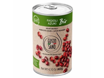 Gusto Sano Fazuľa Azuki Bio  - 400gr