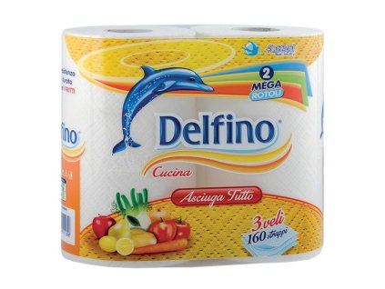 Delfino 3vrstvé kuchyňské role, 2 ks