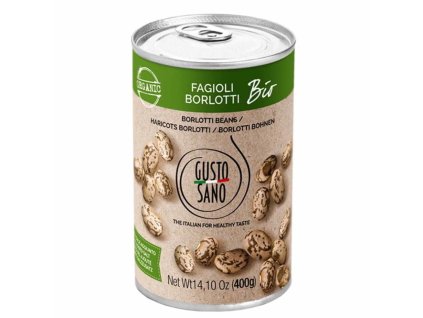 Gusto Sano Bio Fazuľa Borlotti - 400gr