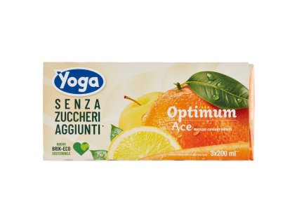 Yoga Brick Ace Džus Bez Cukru - 200ml X3