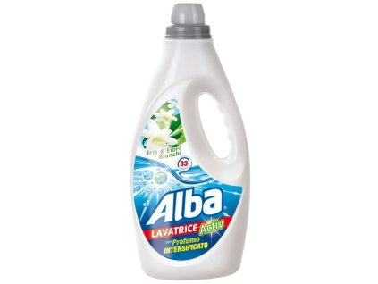 Alba prací gél s vôňou kosatcou a bielych kvetov 33 praní
