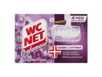Závěsný WC Net s vůní levandule 4 ks