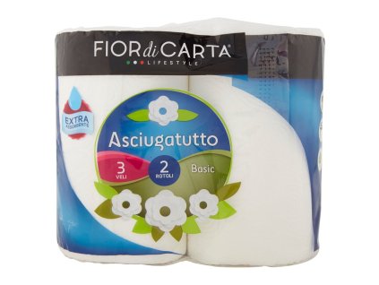 Fior di Carta kuchynské utierky - 3 vrstvy, 100 úrtžkov - 2ks