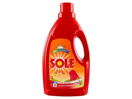 Sole Tekutý prací prášek na barevné prádlo 16 pracích cyklů 1 l
