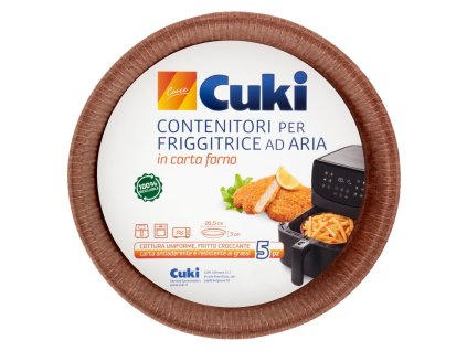 CUKI CONTENITORI PER FRIGGITRICE AD ARIA PZ. 5