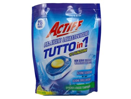 Actiff tabletky do umývačky 25 tabliet