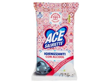 Ace dezinfekčné obrúsky s alkoholom 40ks