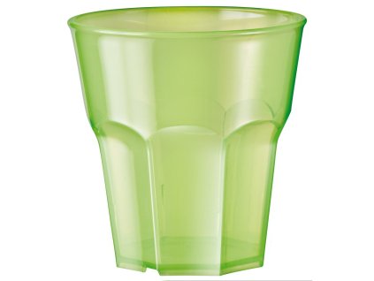 Mozaik plastové poháre 300ml 12ks zelené
