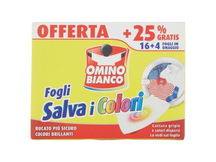 Omino bianco prací prostředek na barevné prádlo 20 ks