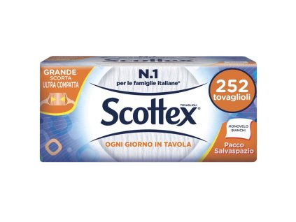 Scottex Ubrousky 33X33 1 Vrstva - 252 Ks -