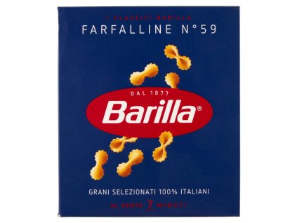 Barilla semolinové těstoviny Farfalline n.59 500g
