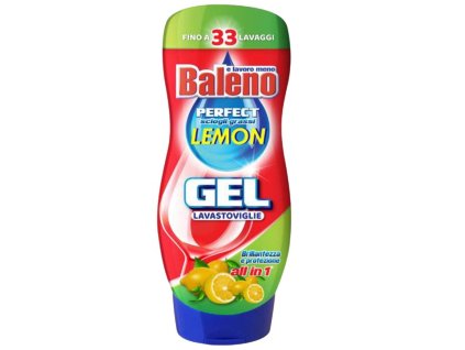 Baleno Citrónový Gel Na Mytí Nádobí 33 Mytí - 600ml