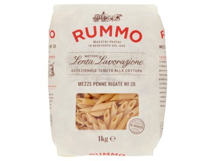 Rummo Poloviční Penne Rýhované N.28 - 1kg
