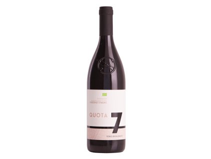 Quota 7 Cabernet Franc DOC Venezia červené víno BIO 0,75l