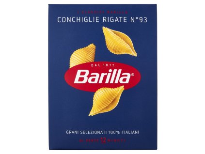 Barilla semolinové těstoviny Conchiglie n.93 500g