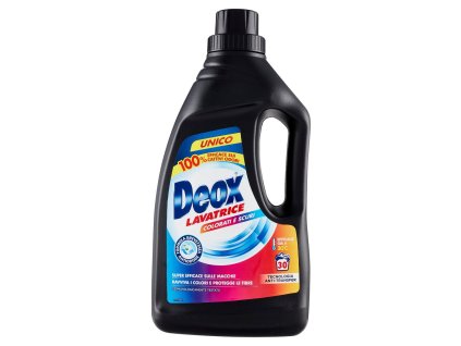 Deox Prací Prostředek Na Barevné A Tmavé Prádlo 30 Praní - 1,5l
