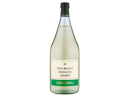 Cavicchioli Perlivé Biele Víno Amabile - 1,5lt