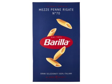 Barilla semolinové cestoviny Mezze Penne Rigate n.70 500g