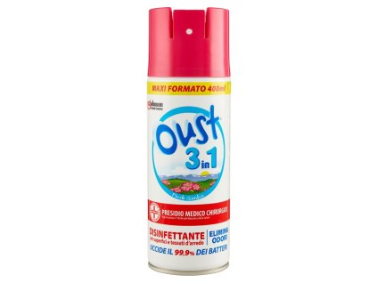 Oust 3-v-1 sprej na odstranění pachů * 400 ml
