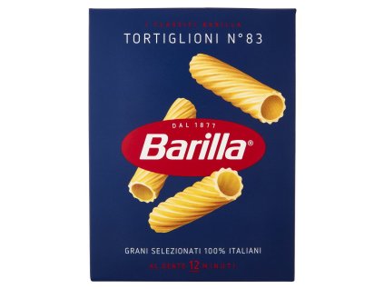 Barilla semolinové cestoviny Tortiglioni n.83 500g