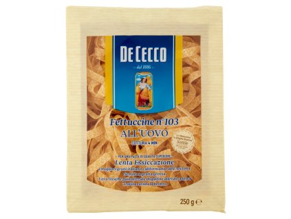 De Cecco Fettuccine °103 vaječné cestoviny 250g