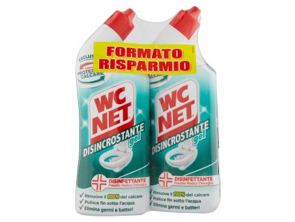 Wc net odstraňovač vodného kameňa 2x800ml