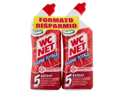 WC Net Gel na čistenie WC 2x800ml