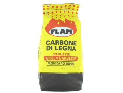Flam dřevěné uhlí 3 kg