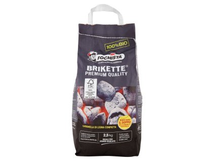 Brikety z dřevěného uhlí Fochista 2,5 kg