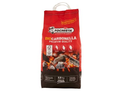 Dřevěné uhlí Fochista 2,5 kg