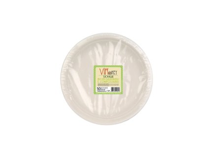 Virinnova BIO jednorázové talíře 23 cm 50 ks