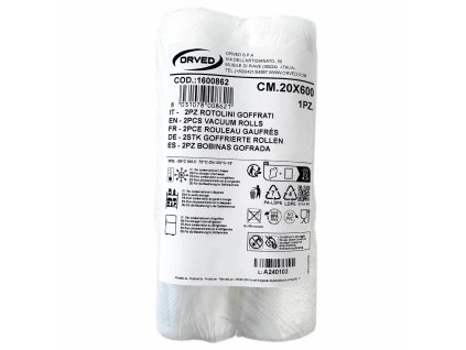 Vakuová fólie na potraviny Orved 20 cm x 600 cm