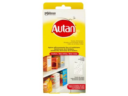 Autan odpudzovač proti moliam v potravinách 2 ks