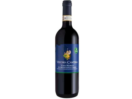 Vecchia Cantina Montepulciano červené víno 0,75l DOCG BIO