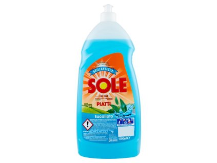 Sole mycí prostředek na nádobí s eukalyptem 4x1,1 l