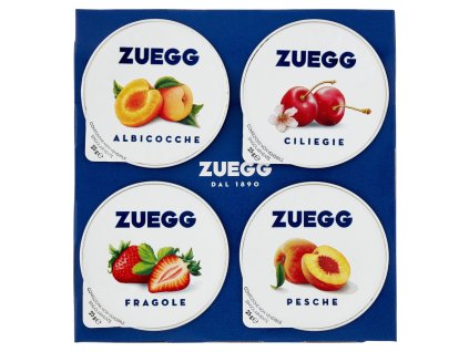 Zuegg džem rôzne príchute bez cukru 4x25g
