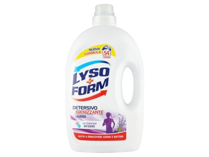 Lysoform Prací Prostriedok Na Pranie Sanitizujúci Levanduľový 54 Praní. - 2,43lt