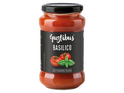 Gustibus paradajková omáčka s bazalkou 400 g