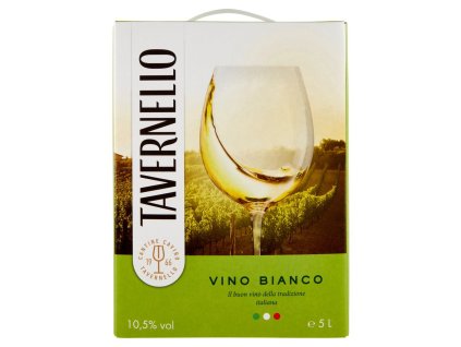 Tavernello Bianco v bag-in-boxu 5 l