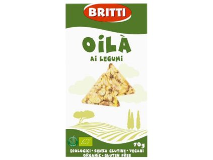 Britti bio strukovinový mini chlebíky 70g