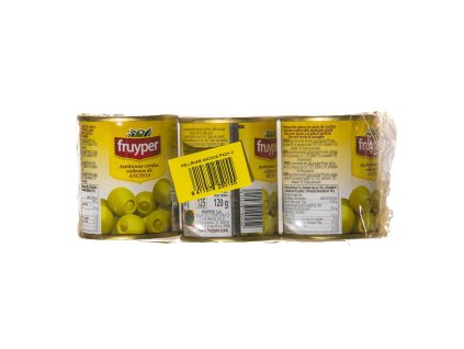 Fruyper zelené olivy plnené ančovičkami 360g