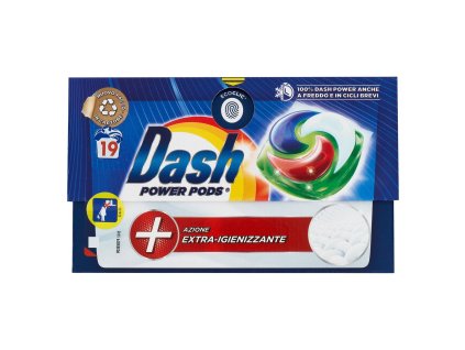 Dash Gel kapsle na bílé a barevné prádlo 49 kapslí, 1259,3 g