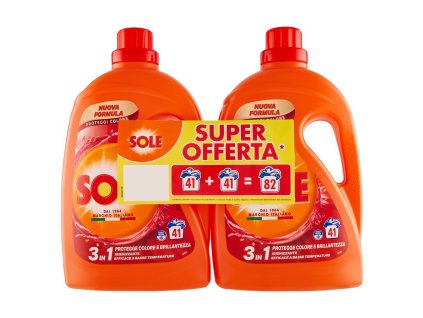 Sole Tekutý Prostředek Na Ochranu Barev V Pračce 82 Praní - 1,845X2l