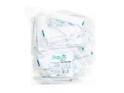 Sada ekologických jednorázových příborů a ubrousků Bibo, 50 ks