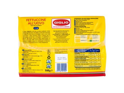 Giglio Fettuccine Vaječné - 500gr
