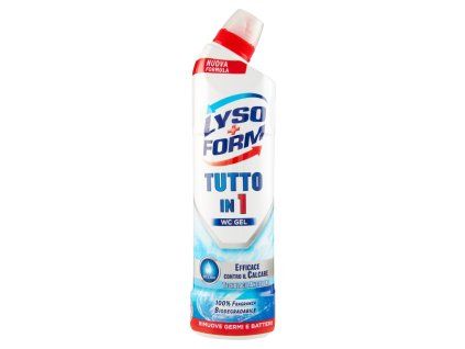 Lyso+form WC gel oceán 750 ml