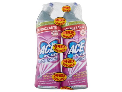 Ace wc gél s bielidlom 2x700ml
