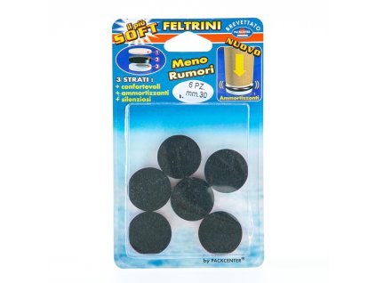 Feltrini lepky na nábytok proti oderu parkiet 6ks 30mm