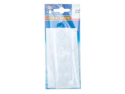 Feltrini bílé podložky pod nábytek 20 ks