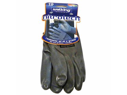 Walking nitrilové rukavice L 1ks